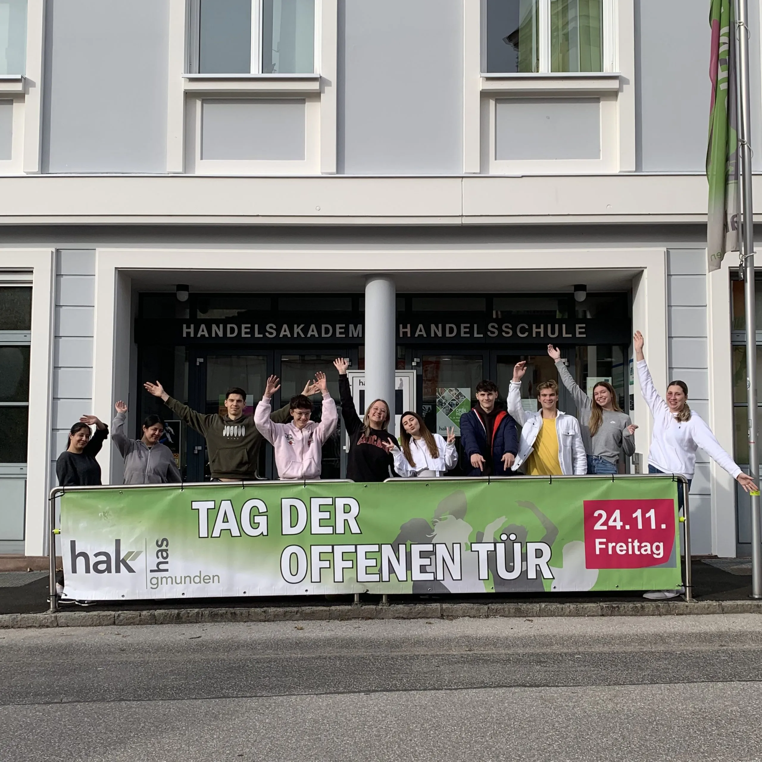 Die HAK Gmunden öffnet ihre Türen