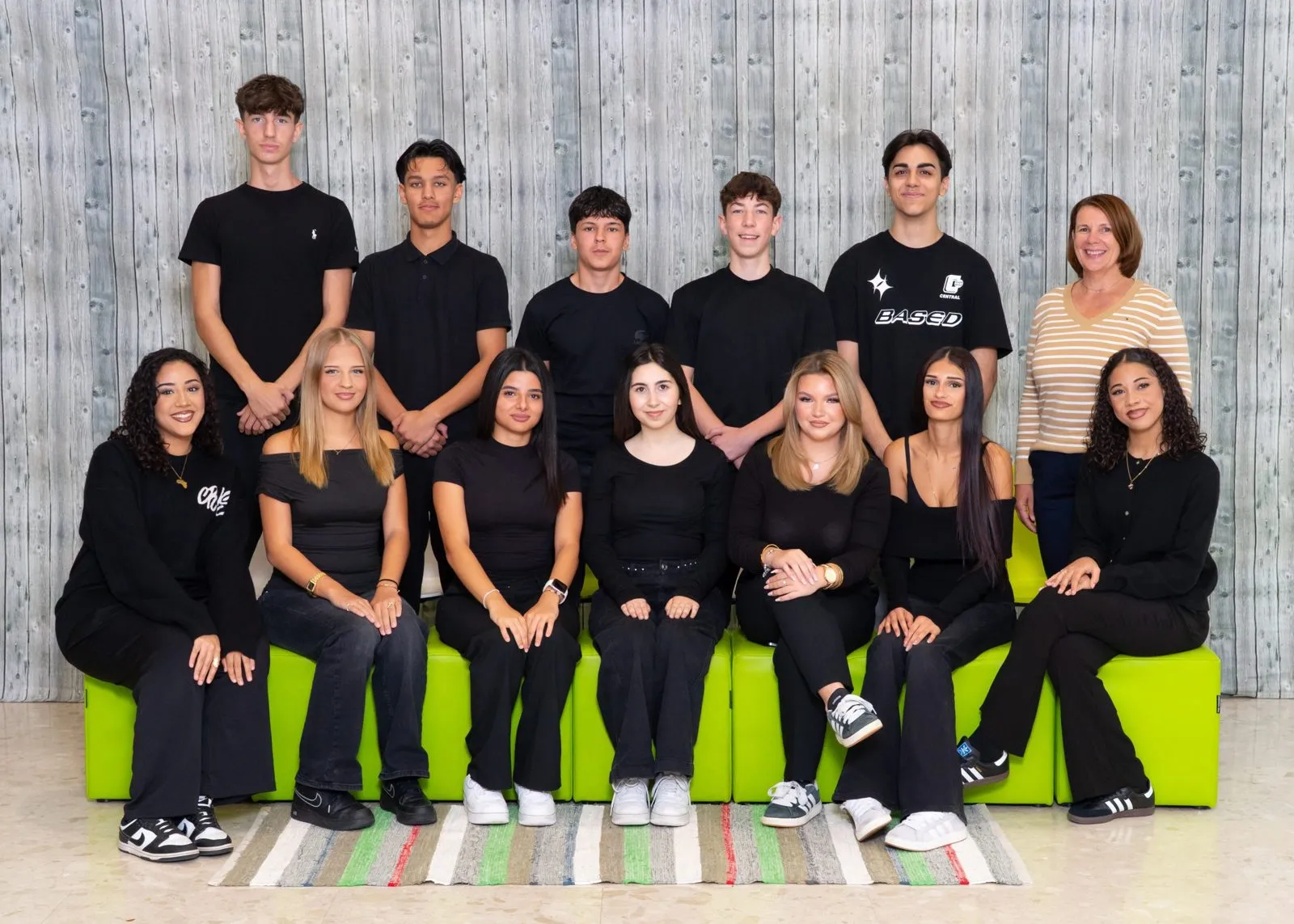 Klassenfoto der 2AS, Schuljahr 2025/26