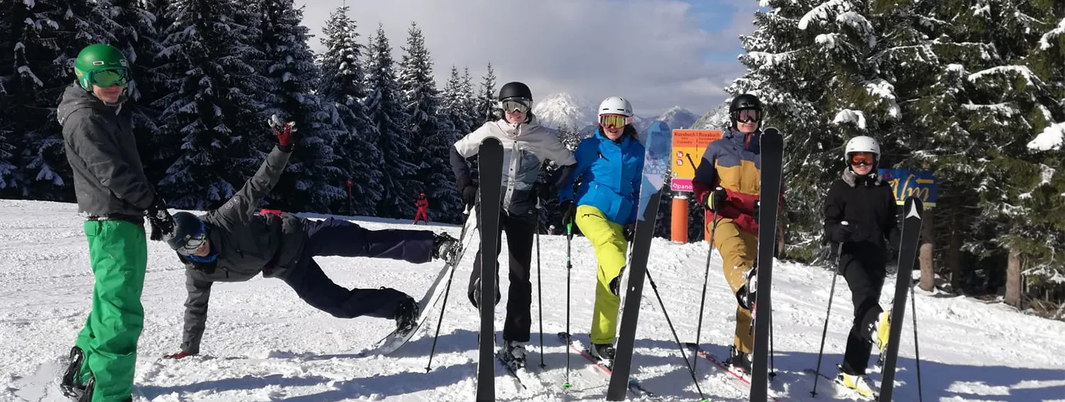 Ski-Tag bei Traumwetter